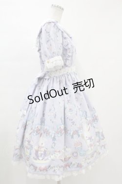 画像3: Angelic Pretty / Flower Garden Teatimeワンピース Free ラベンダー H-23-12-21-1031-AP-OP-NS-ZH