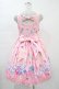 画像2: Angelic Pretty / Candy Treatジャンパースカート Free ピンク H-23-12-21-1026-AP-OP-NS-ZH (2)