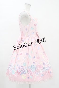 画像3: Angelic Pretty / Candy Treatジャンパースカート Free ピンク H-23-12-21-1026-AP-OP-NS-ZH