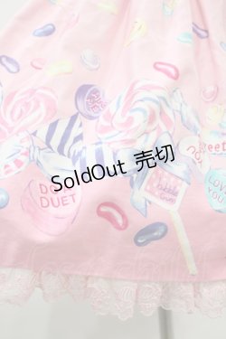 画像5: Angelic Pretty / Candy Treatジャンパースカート Free ピンク H-23-12-21-1026-AP-OP-NS-ZH