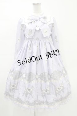 画像1: Angelic Pretty / Dream Cat Go Roundワンピース Free ラベンダー H-23-12-21-1028-AP-OP-NS-ZH