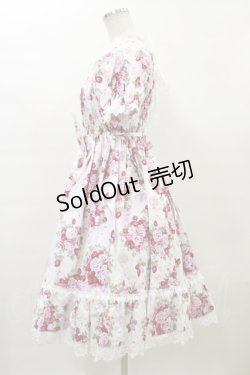 画像3: BABY,THE STARS SHINE BRIGHT / シュガーブーケ〜永遠の乙女の憧れ〜柄ワンピース Free 白 H-23-12-27-086-BA-OP-NS-ZH
