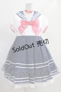 Angelic Pretty / セーラームーンワンピースSet Free 白 H-24-01-03-005-AP-OP-NS-ZH