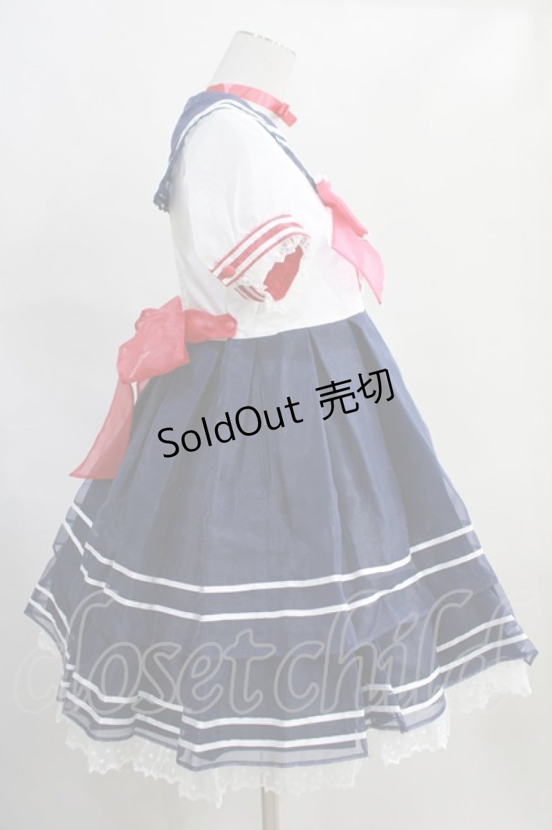画像2: Angelic Pretty / セーラームーンワンピースSet Free 白 H-24-01-03-005-AP-OP-NS-ZH (2)
