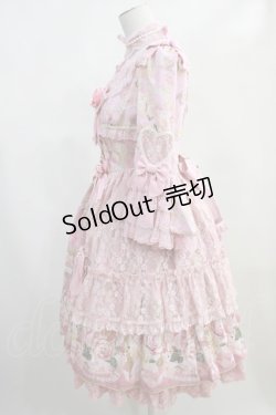 画像2: Angelic Pretty / Rose Museum Dress Free ピンク H-24-01-05-012-AP-OP-NS-ZH