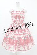 Angelic Pretty / Melty Berry Princessジャンパースカート Free レッド H-24-01-13-1027-AP-OP-NS-ZH