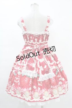 画像2: Angelic Pretty / Melty Berry Princessジャンパースカート Free レッド H-24-01-13-1027-AP-OP-NS-ZH