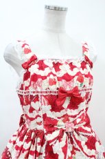 画像4: Angelic Pretty / Melty Berry Princessジャンパースカート Free レッド H-24-01-13-1027-AP-OP-NS-ZH (4)