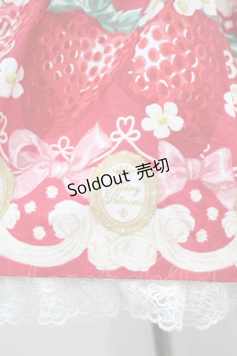 画像5: Angelic Pretty / Melty Berry Princessジャンパースカート Free レッド H-24-01-13-1027-AP-OP-NS-ZH (5)