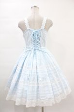 画像2: BABY,THE STARS SHINE BRIGHT / シェリルレーシィジャンパースカート Free サックス H-24-01-13-1028-BA-OP-NS-ZH (2)