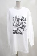 NieR Clothing / COTTON LONG CUTSEW XL 白 H-24-01-13-011-PU-TO-KB-ZT209