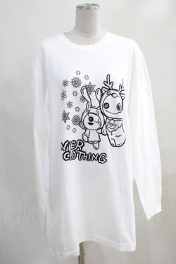 画像1: NieR Clothing / COTTON LONG CUTSEW XL 白 H-25-05-11-1033-PU-TO-KB-ZH