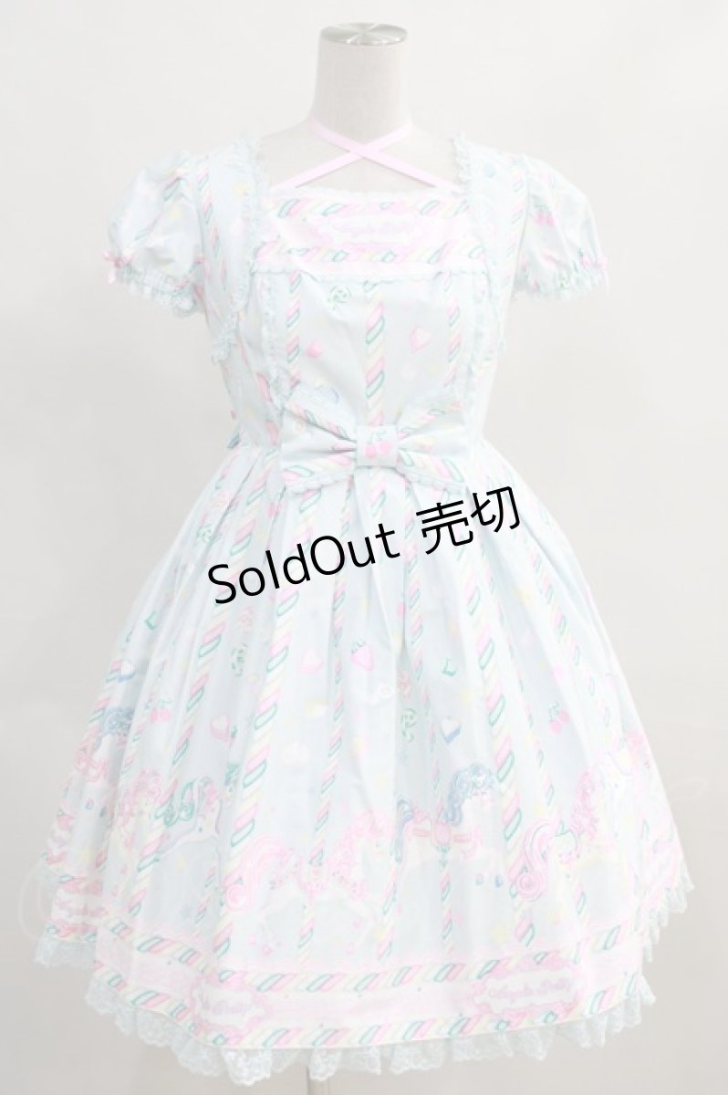画像1: Angelic Pretty / Sugary Carnivalワンピース Free サックス H-24-01-20-028-AP-OP-NS-ZH (1)