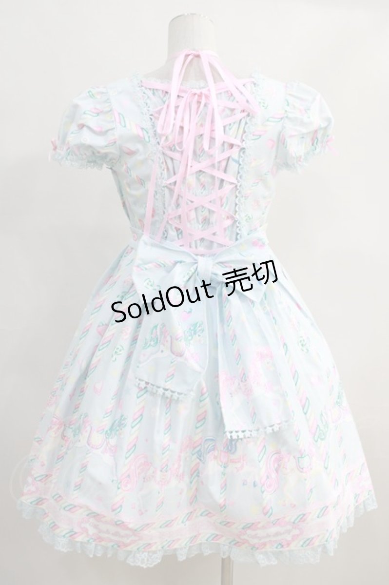 画像3: Angelic Pretty / Sugary Carnivalワンピース Free サックス H-24-01-20-028-AP-OP-NS-ZH (3)