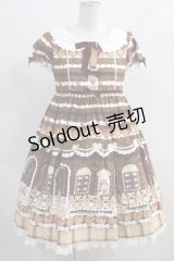 Angelic Pretty / Sweet Cream Houseワンピース（2013） Free チョコレート H-24-01-20-004-AP-OP-NS-ZH