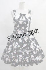 Angelic Pretty / Candy Fun Fairジャンパースカート Free 黒 H-24-01-20-010-AP-OP-NS-ZH