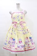 Angelic Pretty / Merry Making Partyジャンパースカート Free イエロー H-24-01-25-067-AP-OP-NS-ZH