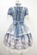 画像2: Angelic Pretty / Antoinette Decorationワンピース Free ブルー H-24-02-01-1017-AP-OP-NS-ZH (2)