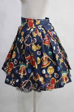 画像2: Jane Marple / ロイヤルコレクションスカート  ネイビー H-24-02-02-012-JM-SK-KB-ZT148