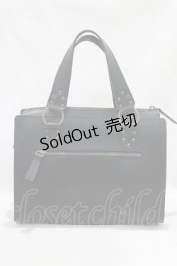 画像3: Jean Paul GAULTIER / テディベアカメオハンドバッグ  黒 H-24-02-03-1012-GO-BG-KB-ZH
