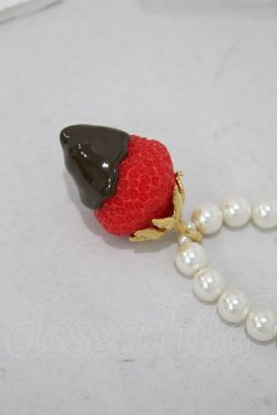 画像3: Q-pot. / Strawberry Chocolate Fondueネックレス H-24-02-03-021-QP-AC-KB-ZH