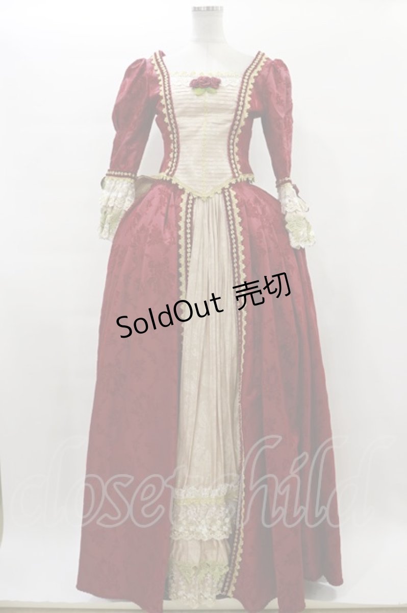 画像1: Secret Honey / クリスマスベルドレス Free レッド H-24-02-04-1060-CA-OP-NS-ZH (1)