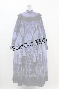 Moi-meme-Moitie / スリーピングガーデンロングワンピース Free blue purple H-24-02-05-1024-MO-OP-NS-ZH