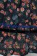画像4: Jane Marple Dans Le Saｌon / Flowers of Jouy double accordion skirt  ネイビー H-24-02-09-1030-JM-SK-KB-ZT252 (4)