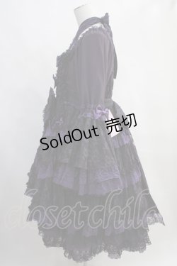 画像2: metamorphose / 【プラスサイズ】追憶の姫君ドレス プラスサイズ パープル H-24-02-12-001-ME-OP-NS-ZH