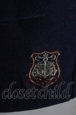 画像4: Rozen Kavalier / エンブレム刺繍タイトスカート  青 H-24-02-17-1020-OO-SK-KB-ZH