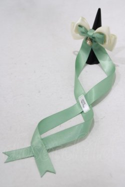 画像1: LOTUS ribbon / リボンリング  ミント H-24-02-19-083-EL-AC-NS-ZH