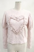 MILK / デコレーションLace TOPS H-24-02-20-042-ML-TO-KB-ZT315
