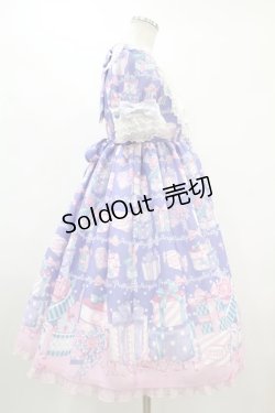 画像3: Angelic Pretty / ラッピングハートワンピース(2020) Free ブルー H-24-02-22-1011-AP-OP-NS-ZH