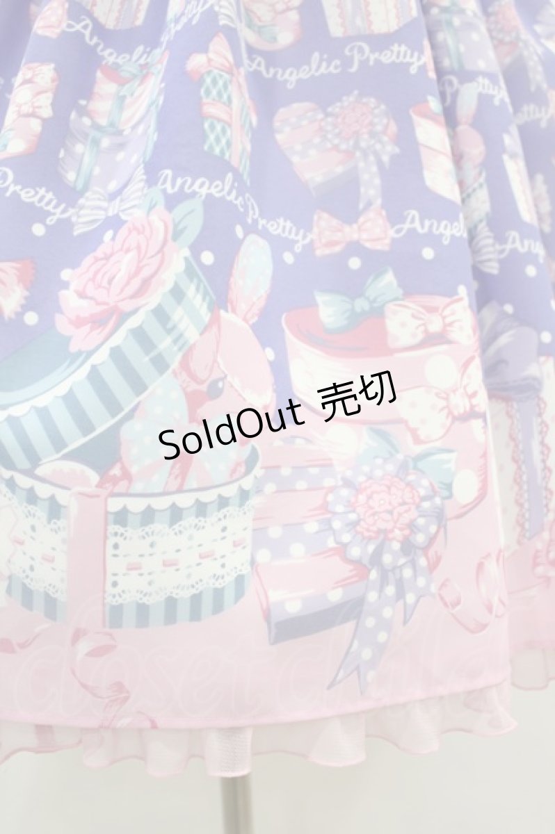画像5: Angelic Pretty / ラッピングハートワンピース(2020) Free ブルー H-24-02-22-1011-AP-OP-NS-ZH (5)