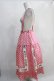 画像2: Jane Marple / Polka dots parade suspenders skirt  ピンク H-24-02-22-011-JM-SK-KB-ZH (2)