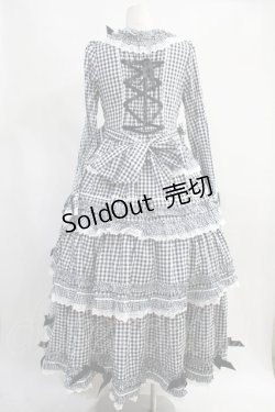 画像2: BABY,THE STARS SHINE BRIGHT / Sweet Gingham Dollロングワンピース H-24-02-25-033-BA-OP-NS-ZH