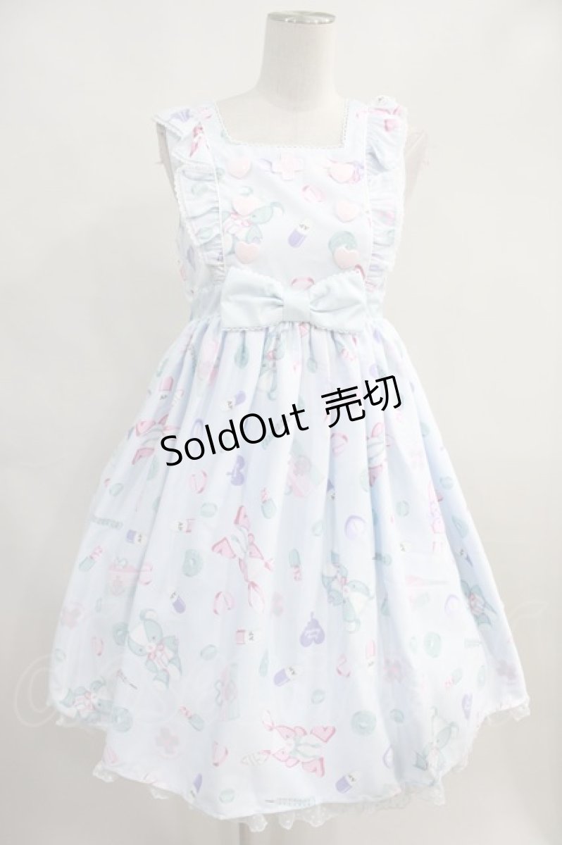 画像1: Angelic Pretty / Fancyホスピタルジャンパースカート H-24-02-25-038-AP-OP-NS-ZH (1)