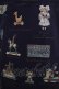画像4: Jane Marple / Toy museumサロペットスカート  ネイビー H-24-02-26-031-JM-OP-KB-ZH (4)