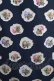 画像4: Jane Marple Dans Le Saｌon / Pieces of Flowersラウンドカラードレス  ネイビー H-24-02-26-024-JM-OP-KB-ZH (4)