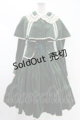 metamorphose / ケープ付き別珍ロングワンピース H-24-02-27-1046-ME-OP-NS-ZH
