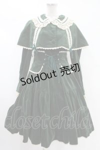 metamorphose / ケープ付き別珍ロングワンピース H-24-02-27-1046-ME-OP-NS-ZH