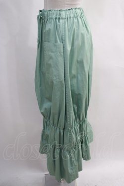画像2: Jane Marple Dans Le Saｌon / Vintage satin bubble skirt  ミント H-24-03-05-004-JM-SK-KB-ZH