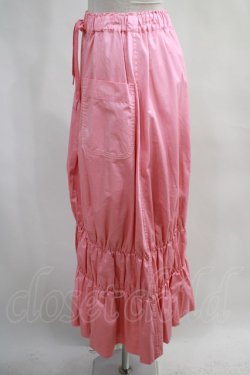 画像2: Jane Marple Dans Le Saｌon / Vintage satin bubble skirt  ピンク H-24-03-05-026-JM-SK-KB-ZH