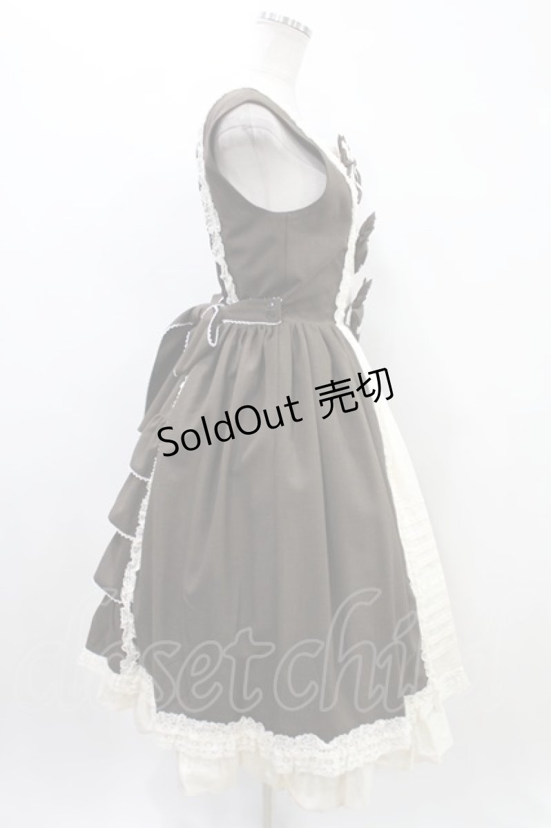 画像3: Innocent World / リバイバルクラシカルリボンジャンパースカート H-24-03-10-038-IW-OP-NS-ZH (3)