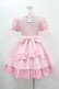 画像2: Angelic Pretty / Stripe Girly Cafe Set Free ピンク H-24-03-13-015-AP-OP-NS-ZH (2)