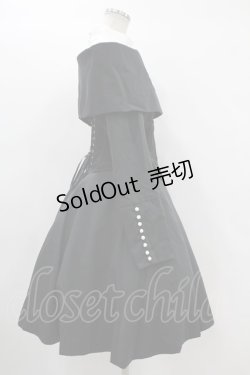 画像3: ATELIER BOZ / ジュリエッタミニワンピース Free ブラック/ホワイト H-24-03-15-1042-EL-OP-NS-ZH