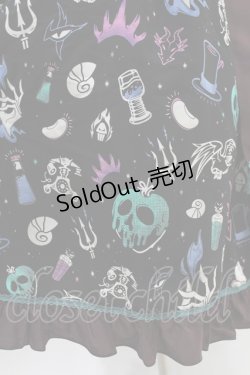 画像5: metamorphose / 【プラスサイズ】Disney villainsジャンパースカートセット プラスサイズ ブラック H-24-03-15-1023-ME-OP-NS-ZH