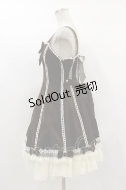 画像3: Angelic Pretty / エレガント別珍鳥籠ジャンパースカート Free ブラウン H-24-03-16-1092-AP-OP-NS-ZH