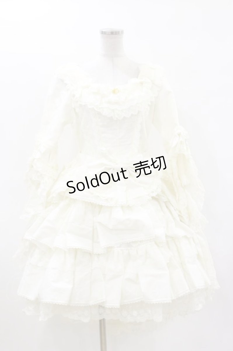 画像1: BABY,THE STARS SHINE BRIGHT / Mariee Eternelleワンピース+ヘッドドレス+ベールセット Free 白 H-24-03-16-1029-BA-OP-NS-ZH (1)