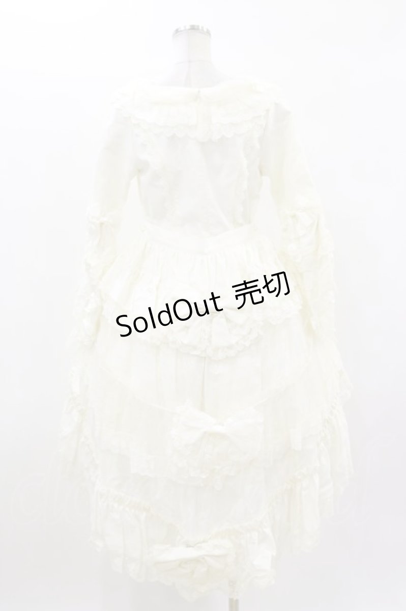画像2: BABY,THE STARS SHINE BRIGHT / Mariee Eternelleワンピース+ヘッドドレス+ベールセット Free 白 H-24-03-16-1029-BA-OP-NS-ZH (2)